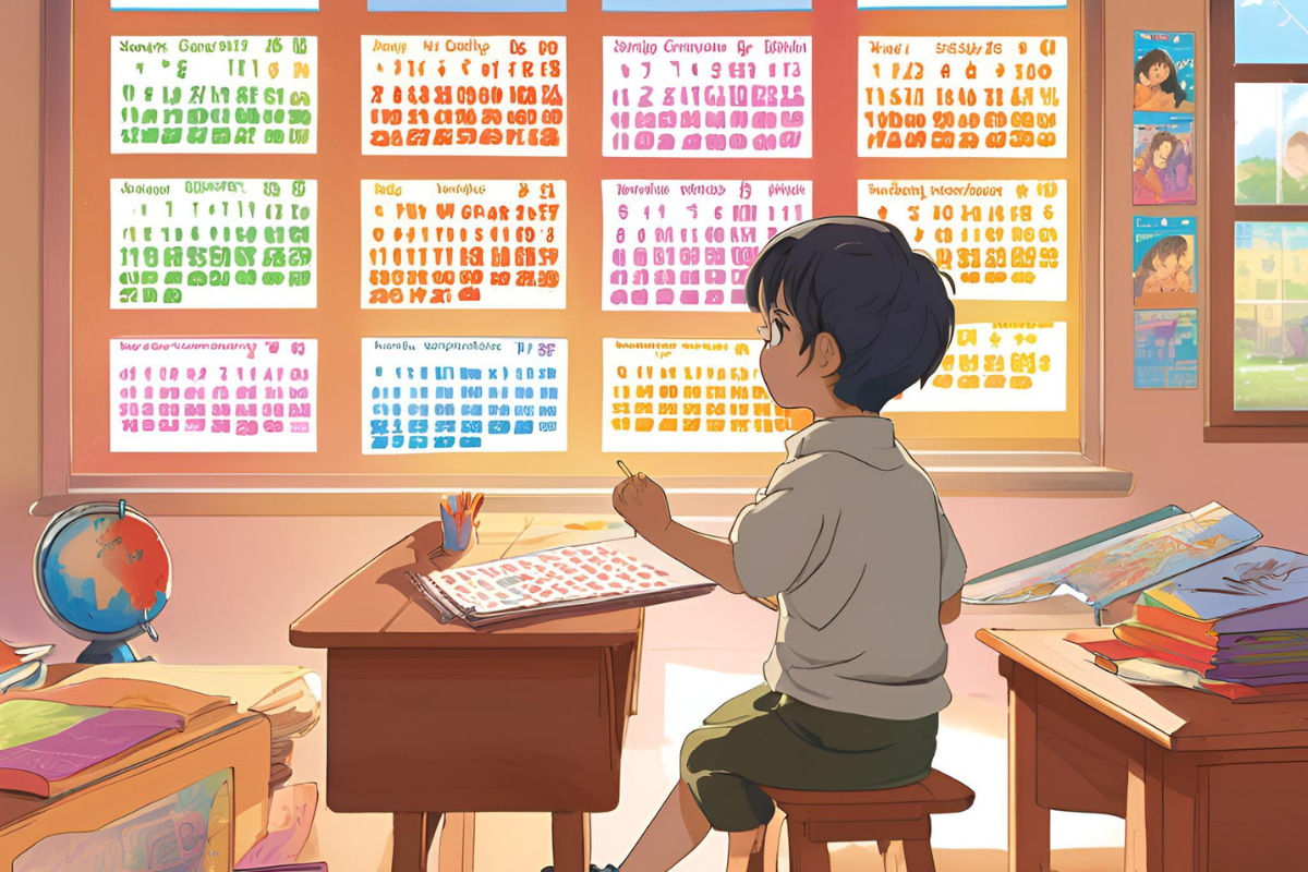 Calendário na Educação Infantil e Fundamental